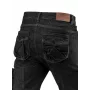 NEO TOOLS DENIM 5-Pocket Work Trousers, Black, Size L