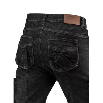 NEO TOOLS DENIM 5-Pocket Work Trousers, Black, Size M