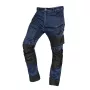 Spodnie robocze NEO TOOLS DENIM ze wzmocnieniami Oxford, granatowe, rozmiar XS
