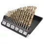 NEO TOOLS Zestaw wierteł do metalu HSS-Co 1.0-10.0 mm, 19-częściowy