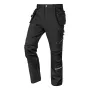 Spodnie robocze męskie NEO TOOLS Mix&Match 4-kierunkowy stretch z wzmocnieniami Cordura i odpinanymi kieszeniami typu holster, czarne, rozmiar M