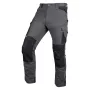 Spodnie robocze NEO TOOLS Mix&Match z płótna ze wzmocnieniami Cordura, szaro-czarne, rozmiar XXXL