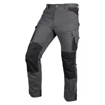 NEO TOOLS Mix&Match Spodnie robocze z płótna ze wzmocnieniami Cordura Szary/Czarny Rozmiar S