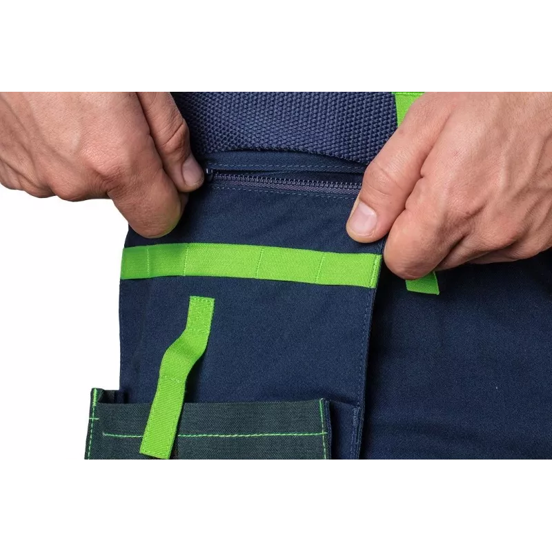 NEO TOOLS PREMIUM Męskie Szorty z Mieszanki Bawełny z Dodatkiem Elastanu, XXXL, Czarny