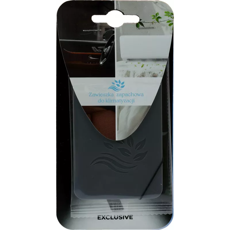 NESSUN Exclusive Hanging Car Air Freshener – Black Scent, 45-Day Fragrance