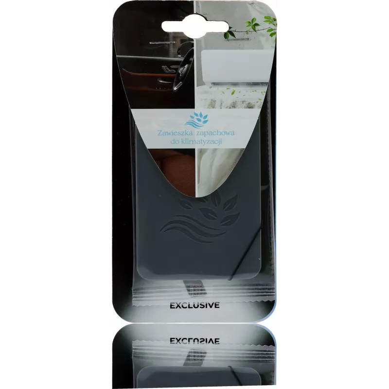NESSUN Exclusive Hanging Car Air Freshener – Black Scent, 45-Day Fragrance