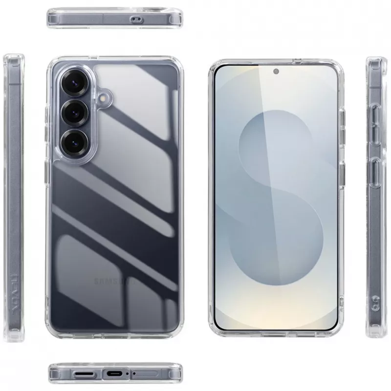 Nevox StyleShell SHOCKFlex Etui Ochronne do Samsung Galaxy S26 Plus, Przezroczysty