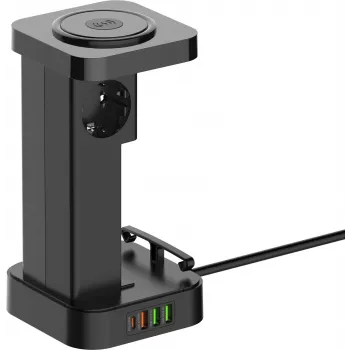 Newell GaN Power Cube 8in1 Stacja Ładująca z Ładowarką Bezprzewodową