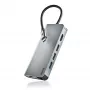 NGS Wonder Dock 8 Przenośna Stacja Dokująca USB-C 3.0 (Srebrna)