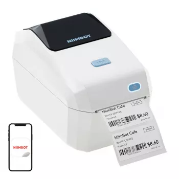 NIIMBOT K3 Przenośna Drukarka Etykiet (Kremowa)