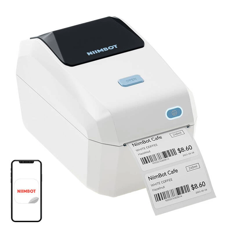 NIIMBOT K3 Przenośna Drukarka Etykiet (Kremowa)