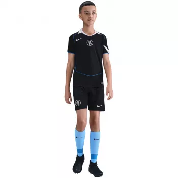 Nike Chelsea FC 2025/26 Stadium Third Koszulka piłkarska dziecięca czarna M