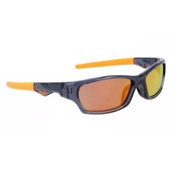 Okulary przeciwsłoneczne dla dzieci Nike JOLTMDZ737957 - czarna oprawka, soczewki dymnoszare, 57 mm