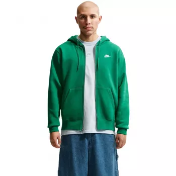Nike Club BB FZ Męska Bluza z Kapturem Zapinana na Zamek Stadium Green L