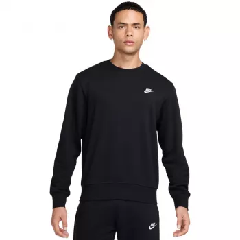 Nike Club męska bluza z kapturem bez kaptura czarna XL