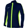 Nike Dri-FIT Academy 23 Men's Long Sleeve 1/4-Zip Football Training Top Obsidian/Green Strike S