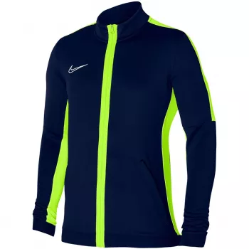 Nike Dri-FIT Academy 23 Men's Long Sleeve 1/4-Zip Football Training Top Obsidian/Green Strike S