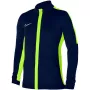 Nike Dri-FIT Academy 23 Men's Long Sleeve 1/4-Zip Football Training Top Obsidian/Green Strike S