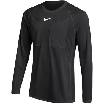 Nike Dri-FIT Referee III Męska Koszulka Sędziowska z Długim Rękawem do Piłki Nożnej Czarna HV8326 010 Rozmiar S