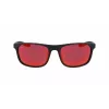 NIKE ENDURE MFJ Unisex Sport Sunglasses - Matte Black Frame, Grey Lens, 59mm