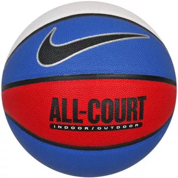 Piłka do koszykówki Nike Everyday All Court 8P, rozmiar 7, bez powietrza, niebieska/biała/czerwona