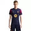Nike FC Barcelona Strike Męska koszulka treningowa do piłki nożnej, granatowa, XL