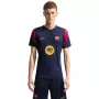 Nike FC Barcelona Strike Męska koszulka treningowa do piłki nożnej, granatowa, XL