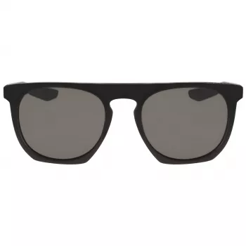 Okulary przeciwsłoneczne NIKE Flatspot EV09 dla mężczyzn - matowa czarna oprawka, szare szkła, 52 mm