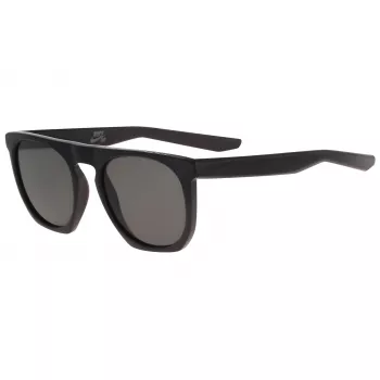 Okulary przeciwsłoneczne NIKE Flatspot EV09 dla mężczyzn - matowa czarna oprawka, szare szkła, 52 mm