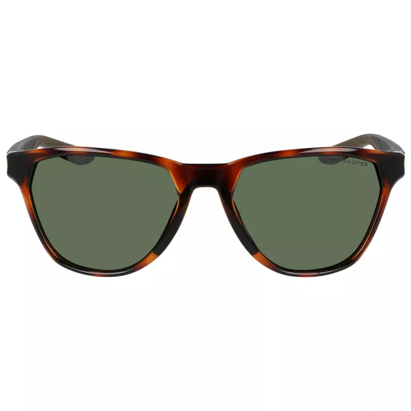 Okulary przeciwsłoneczne sportowe unisex Nike Maverick Rised - matowa czarna oprawka, szare szkła, 56/18/145 mm