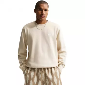 Bluza męska Nike Club Fleece Crewneck jasnobeżowa M
