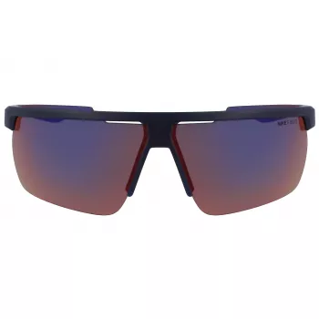 Okulary przeciwsłoneczne sportowe Nike męskie Indshieldecw - matowa czerń, szary odcień, 75/9/130 mm