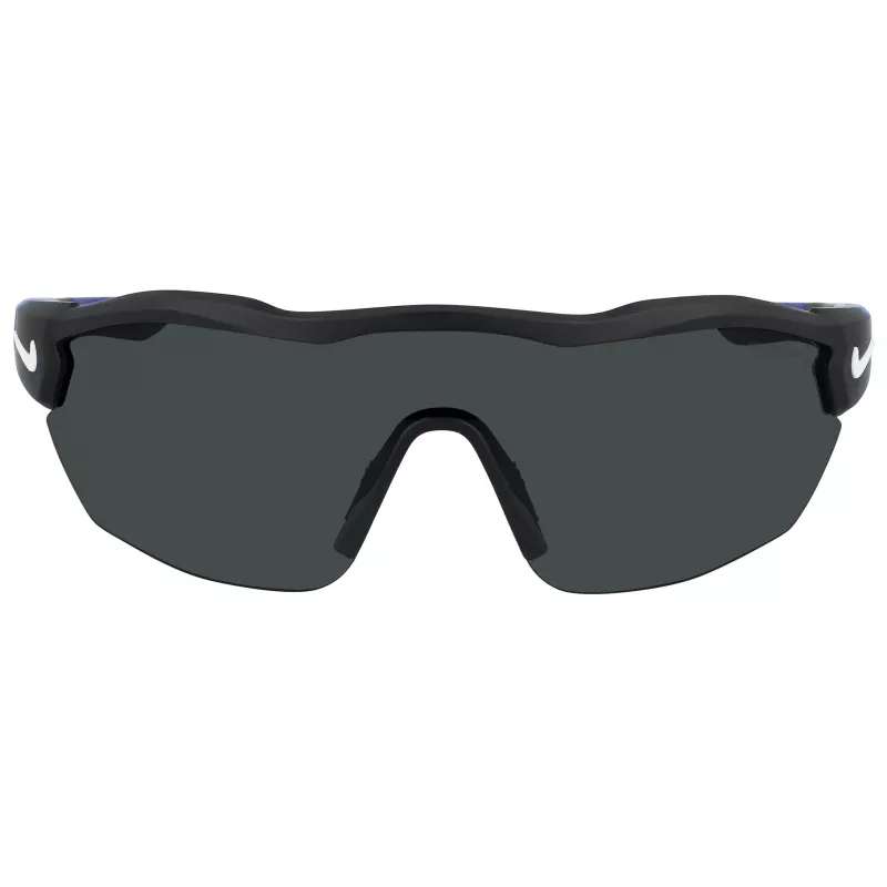 Okulary przeciwsłoneczne Nike męskie SHOWX3 ELITE DJ - matowa czerń, szare soczewki, 61 mm