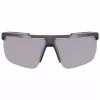 Okulary przeciwsłoneczne Nike Men's Windshield ECW - Matowa czerń / Ciemny szary - Soczewka 75 mm