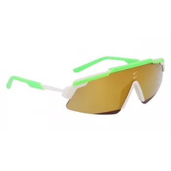 NIKE NIKEMARQUEEMF Okulary przeciwsłoneczne unisex - soczewki Smoke Grey, oprawka Matte Black (66/14/140 mm)