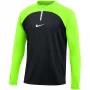 Nike NK Dri-FIT Academy Drill Top K Black-Green DH9230 010 S Bluza męska