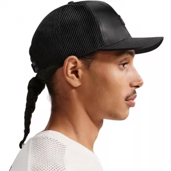 Nike Rise Czapka z daszkiem czarna IH8728 010 M/L - Dri-FIT regulowana czapka baseballowa