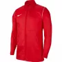 Nike RPL Park 20 Kurtka przeciwdeszczowa dziewczęca University Red BV6904 657 M