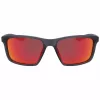 NIKE Valiant MFJ19 Okulary przeciwsłoneczne unisex - Czarna oprawka, szare soczewki 60/17/135 mm