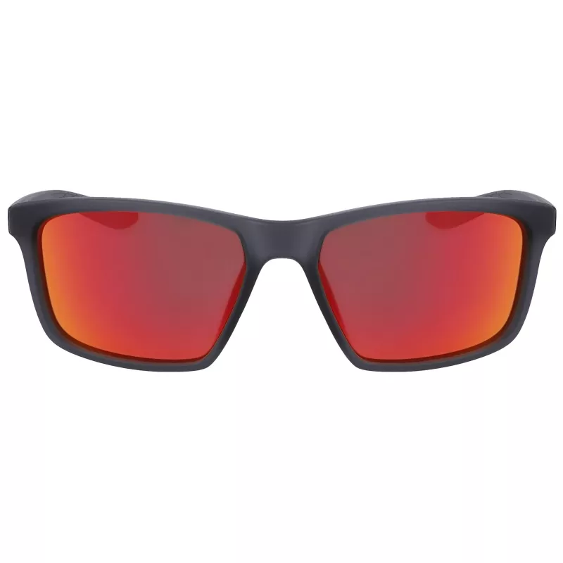 NIKE Valiant MFJ19 Okulary przeciwsłoneczne unisex - Czarna oprawka, szare soczewki 60/17/135 mm