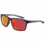 NIKE Valiant MFJ19 Okulary przeciwsłoneczne unisex - Czarna oprawka, szare soczewki 60/17/135 mm