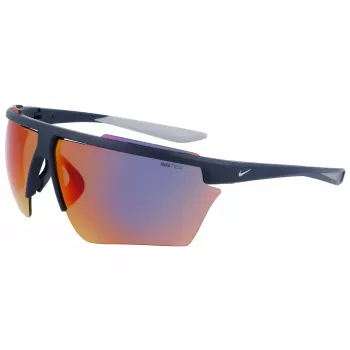 Okulary przeciwsłoneczne Nike Windshield Pro - Matowa czerń/ciemny szary - soczewka 80 mm