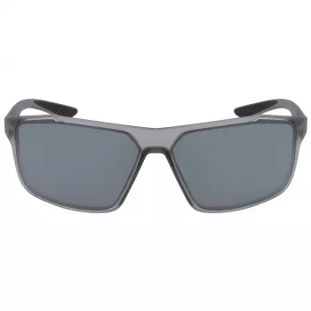 Okulary przeciwsłoneczne sportowe męskie NIKE WINDSTORMC46 - Matowa czerń/szary - soczewka 65 mm - 100% ochrona UV