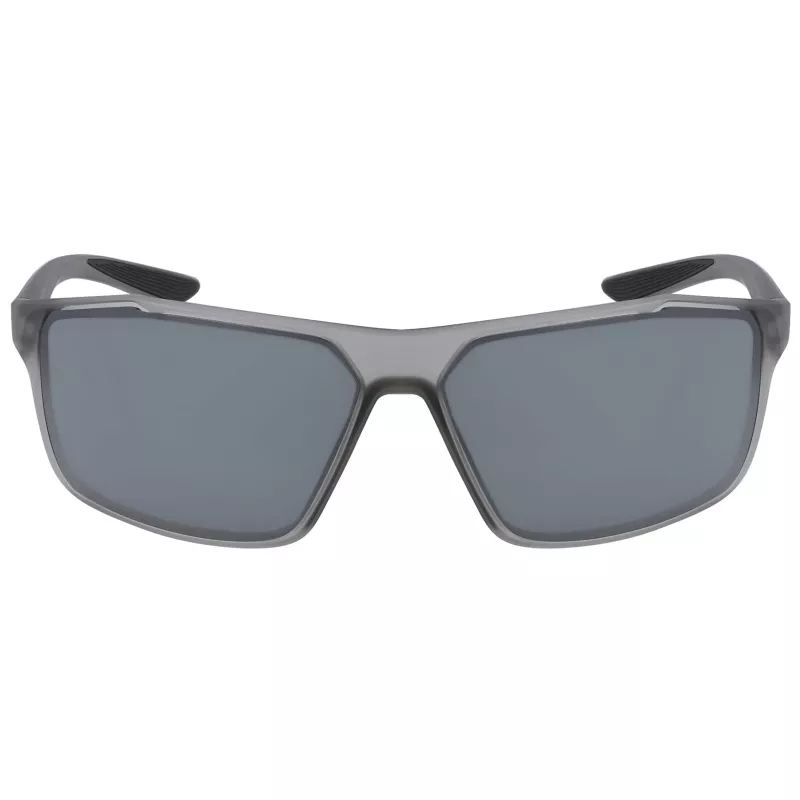 Okulary przeciwsłoneczne sportowe męskie NIKE WINDSTORMC46 - Matowa czerń/szary - soczewka 65 mm - 100% ochrona UV