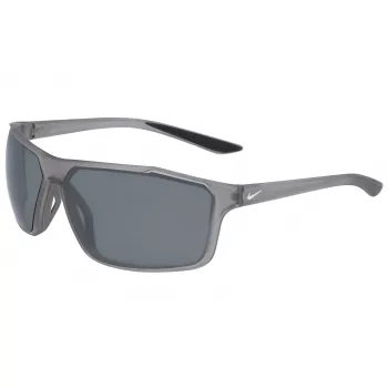 Okulary przeciwsłoneczne sportowe męskie NIKE WINDSTORMC46 - Matowa czerń/szary - soczewka 65 mm - 100% ochrona UV