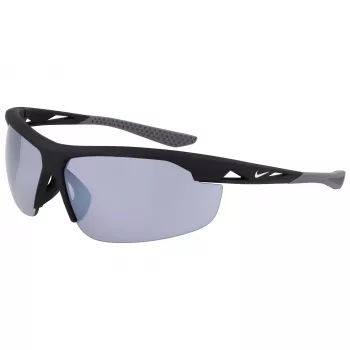 Okulary przeciwsłoneczne Nike Windtrack FV23 dla mężczyzn - Matowa czerń/Szary - 75/7/135 mm