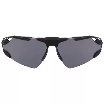 Okulary przeciwsłoneczne Nike Zeus Edge męskie - matowa czerń/szary odcień - soczewka 76 mm - ochrona UV400