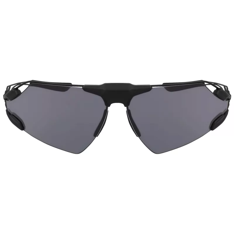 Okulary przeciwsłoneczne Nike Zeus Edge męskie - matowa czerń/szary odcień - soczewka 76 mm - ochrona UV400