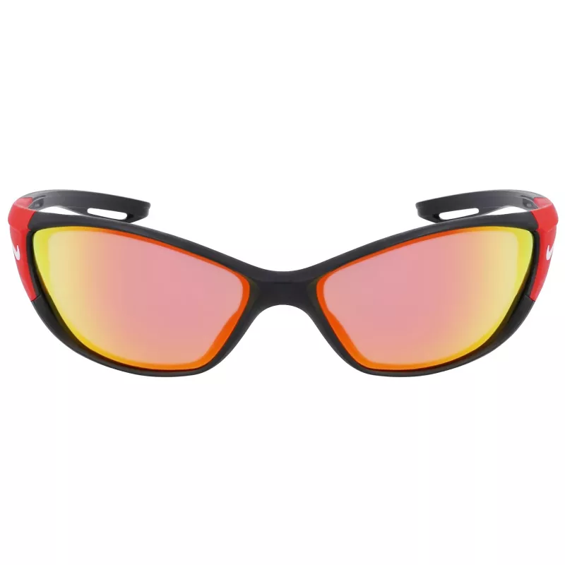 Okulary przeciwsłoneczne Nike Zone męskie - matowa czarna oprawka, soczewki w kolorze smoke grey - 66/15/140 mm
