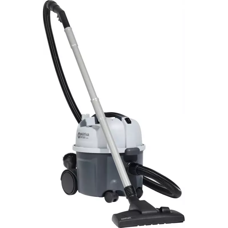 Nilfisk 107421157 Odkurzacz suchy z tworzywa z recyklingu, 800 W, 10 L, 69 dB, kabel 10 m